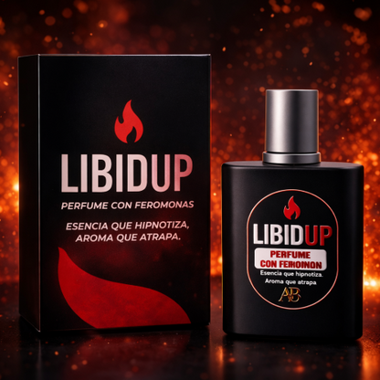 PERFUME VIRAL CON FEROMONAS LIBIDUP PARA HOMBRES